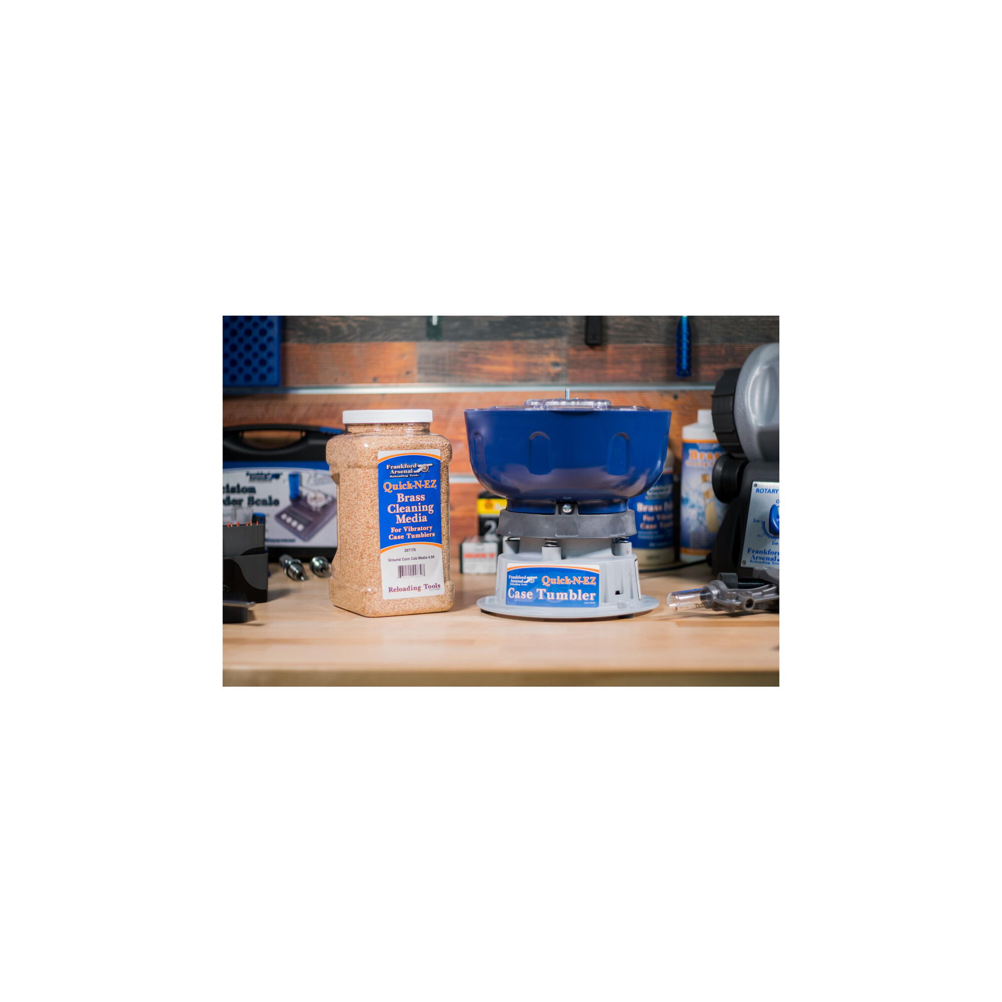 Reloading and Shooting Bags Details about   Frankford Arsenal Corn Cob Media for Tumbler 