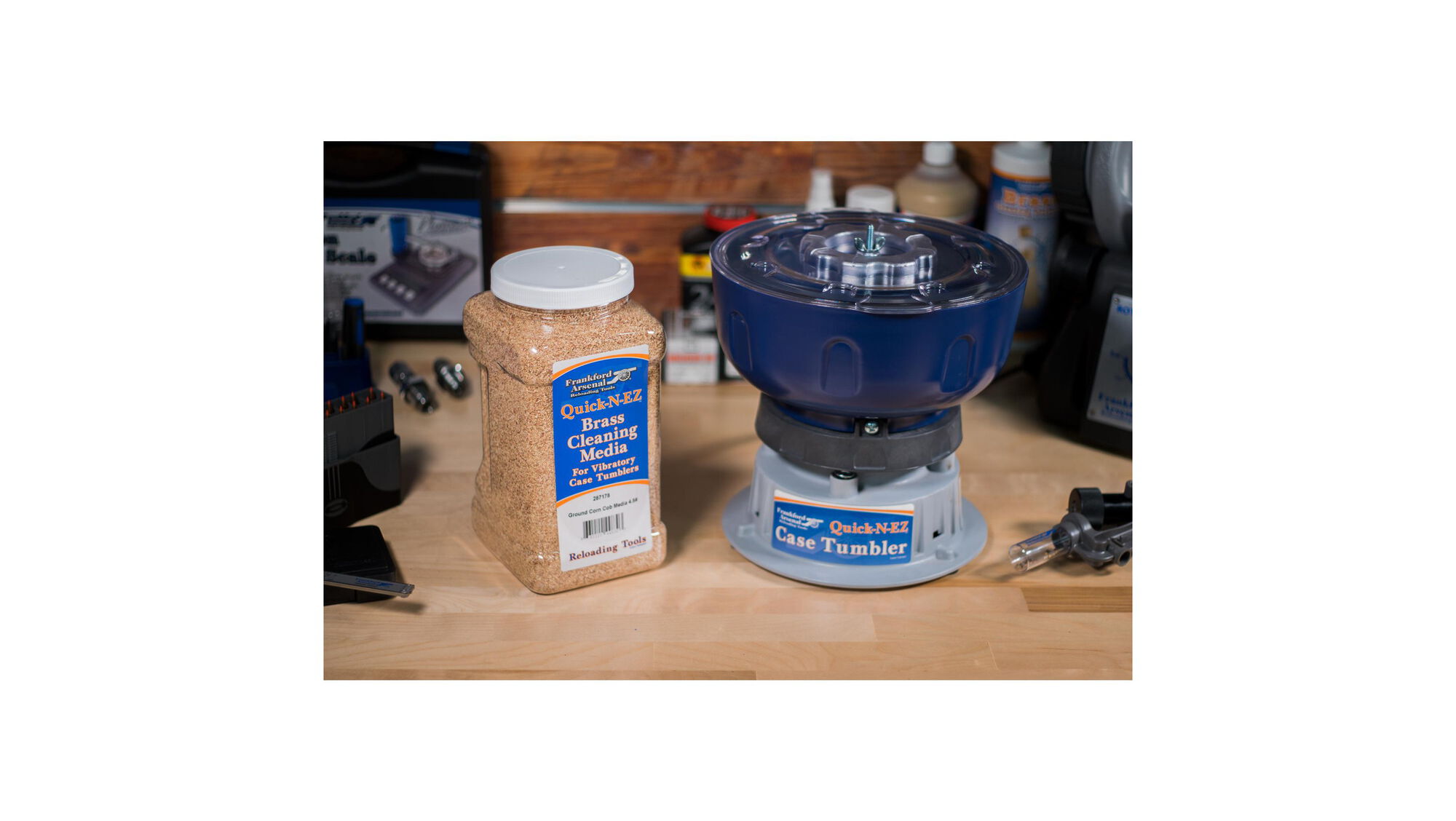 Vibratory Brass Case Tumbler | Frankford Arsenal