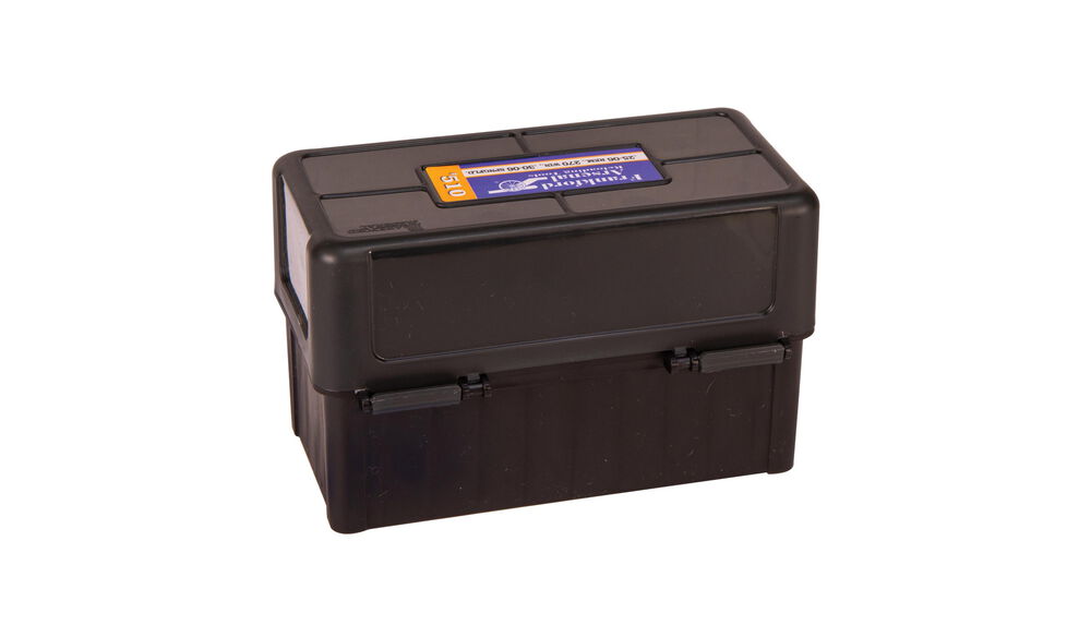 Hinge-Top Ammo Boxes - 50 Round Capacity