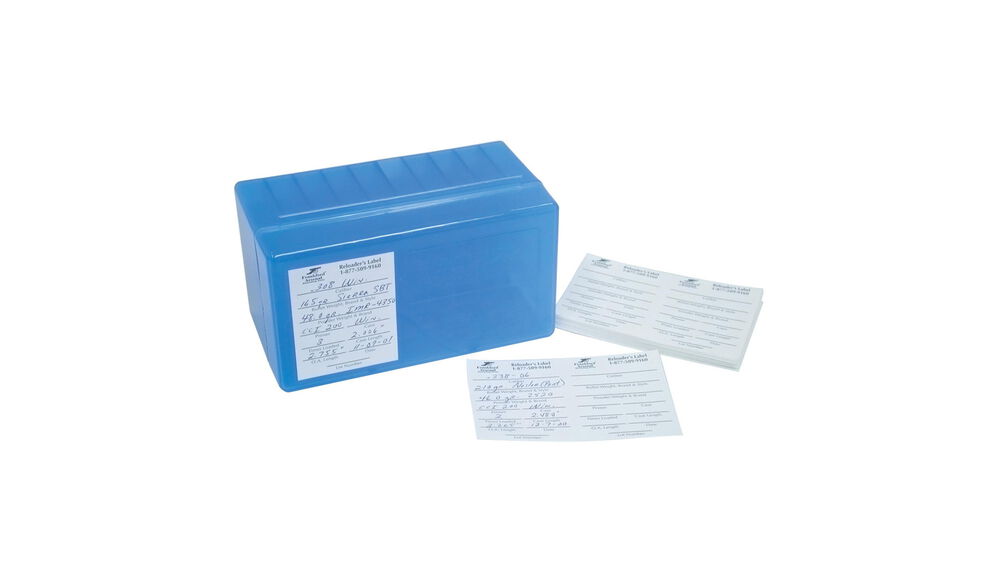 Pistol and Rifle Reloader's Labels - 100 Pack
