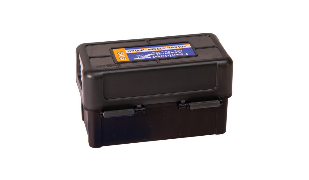 Hinge-Top Ammo Boxes - 50 Round Capacity