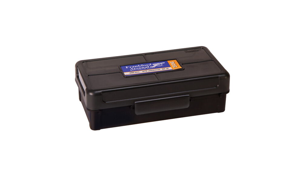 Hinge-Top Ammo Boxes - 50 Round Capacity
