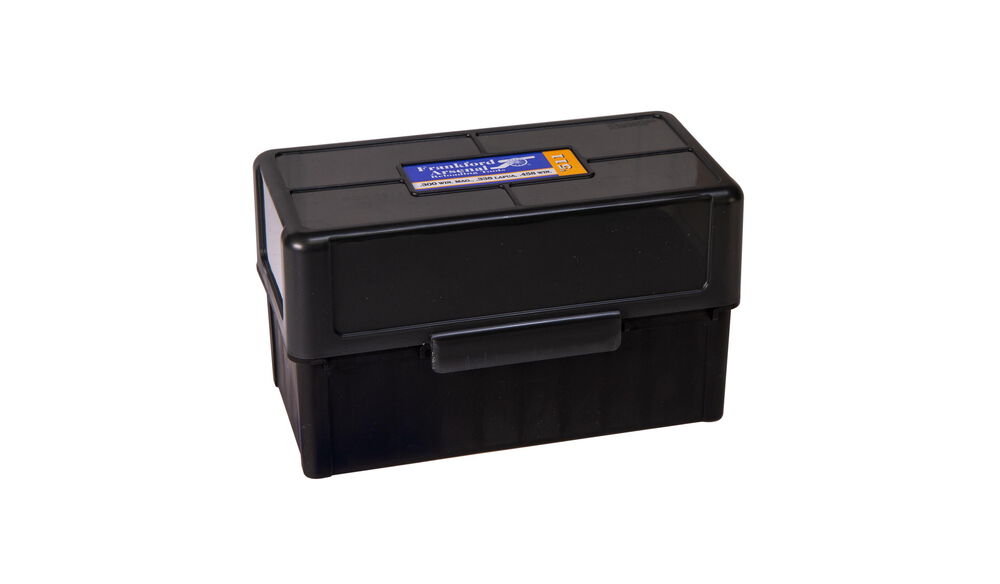 Hinge-Top Ammo Boxes - 50 Round Capacity