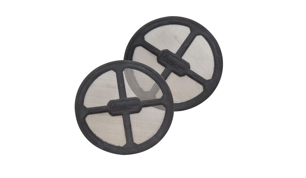 ROTARY TUMBLER STRAINING CAPS