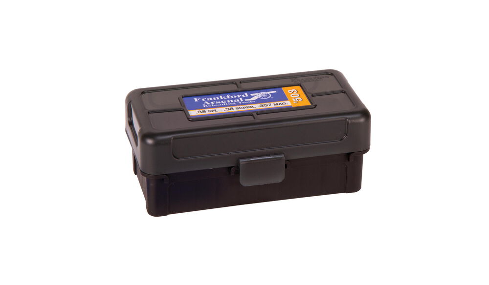 Hinge-Top Ammo Boxes - 50 Round Capacity