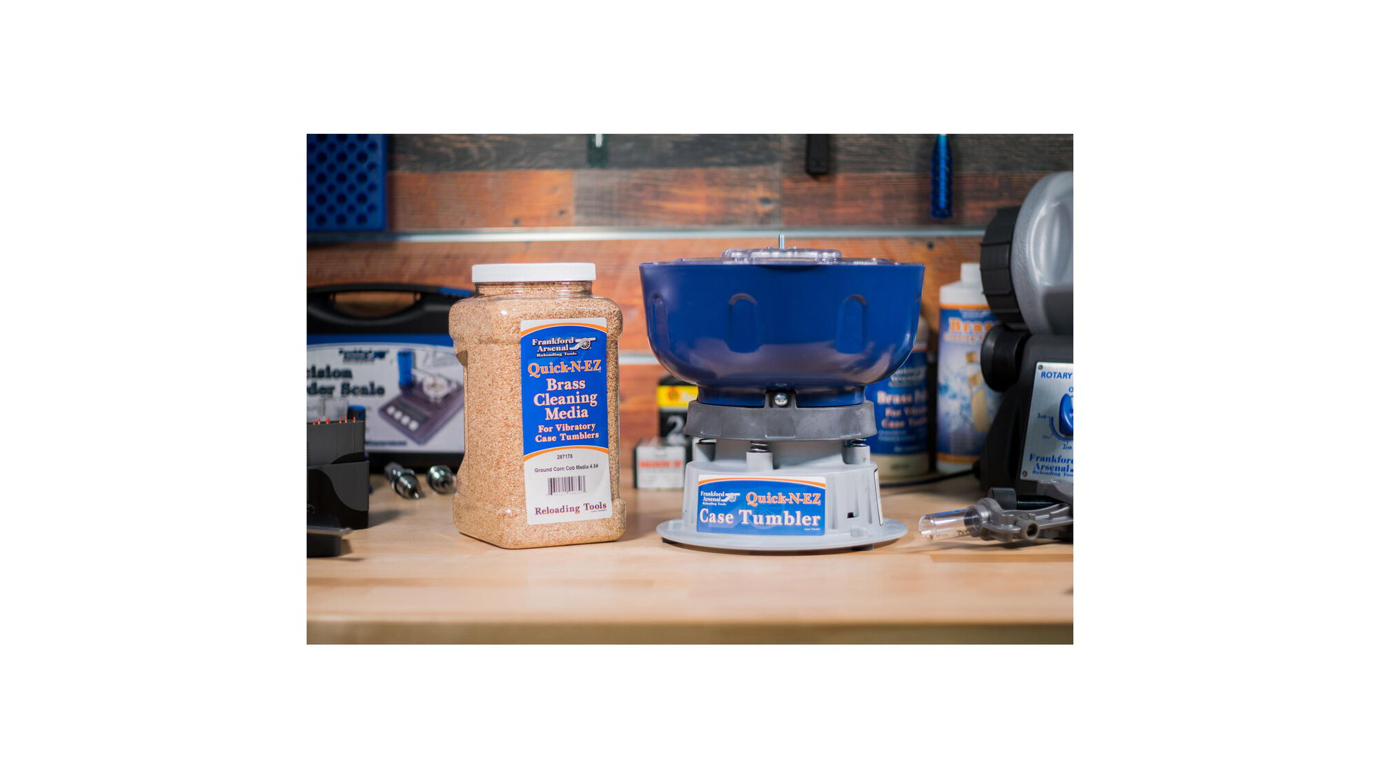 Vibratory Brass Case Tumbler Frankford Arsenal