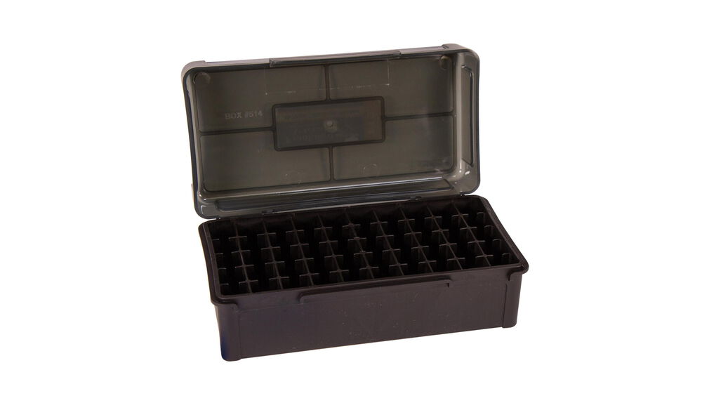 Hinge-Top Ammo Boxes - 50 Round Capacity