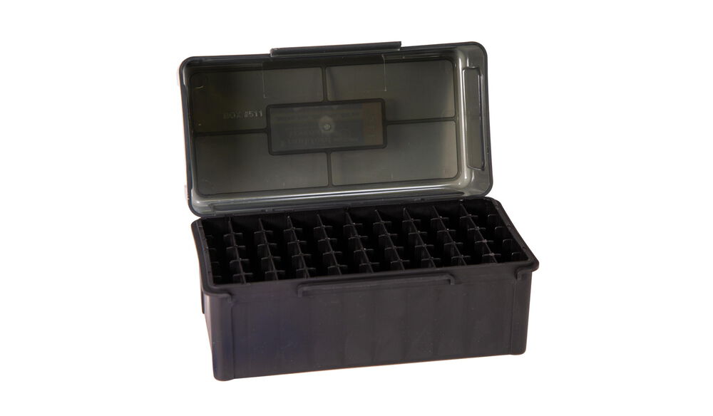 Hinge-Top Ammo Boxes - 50 Round Capacity