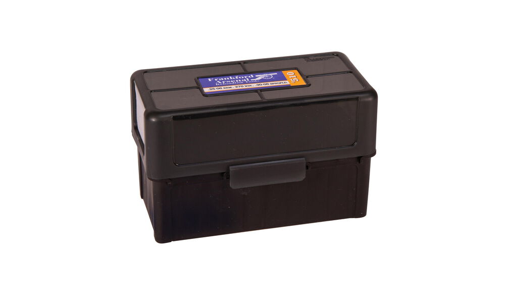 Hinge-Top Ammo Boxes - 50 Round Capacity
