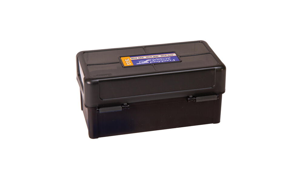 Hinge-Top Ammo Boxes - 50 Round Capacity