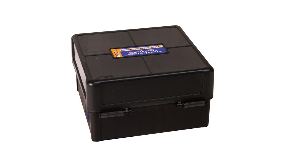 HINGE TOP AMMO BOXES - 100 ROUND CAPACITY