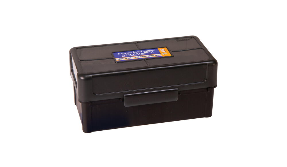 Hinge-Top Ammo Boxes - 50 Round Capacity