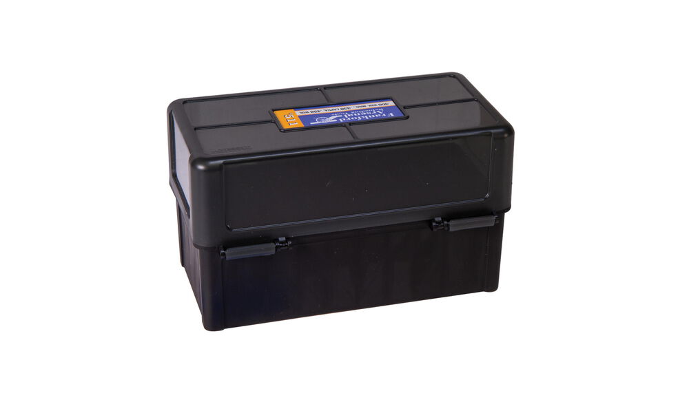 Hinge-Top Ammo Boxes - 50 Round Capacity