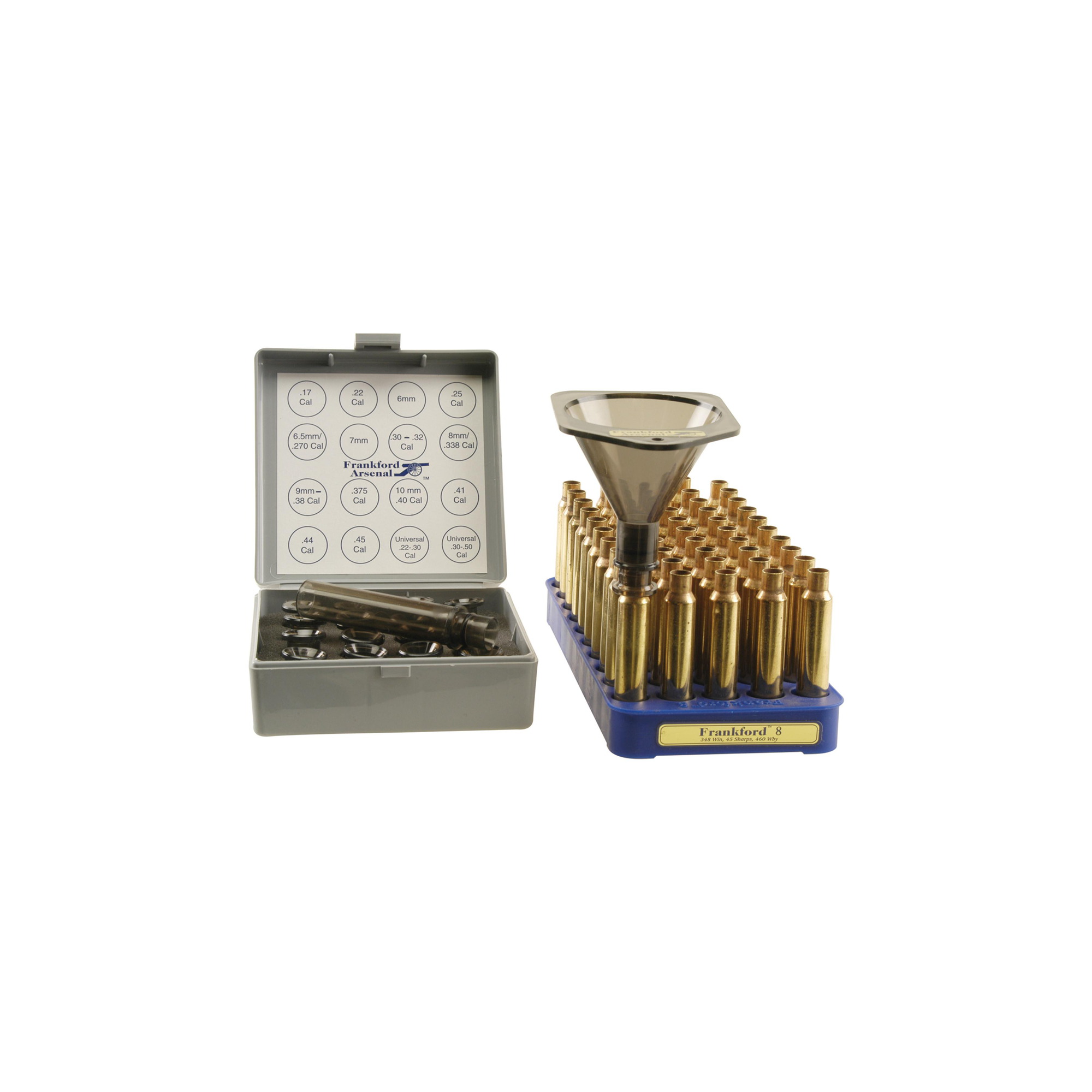 Powder Funnel with 16 Nozzles and 4" drop tube extension Frankford